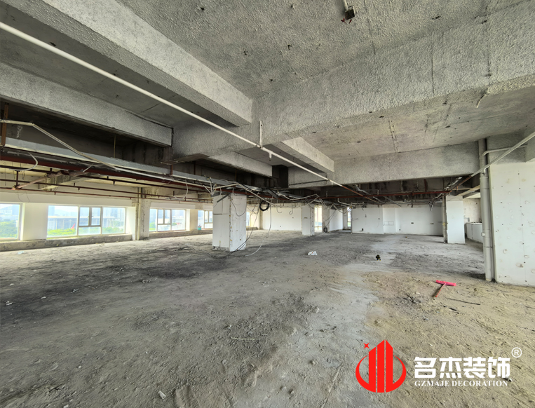 辦公室裝修現場